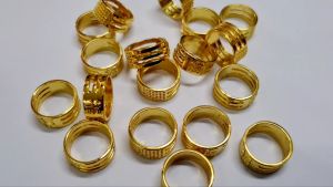 GOLD THIMBLE RING / SARUNG JARI / PELINDUNG JARI / FINGER PROTECTOR / Sewing Machine Parts & Accessories (READY STOCK)