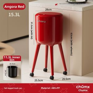CHUMX | Luxury Household Trash Can with Lid