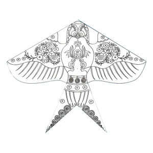 XIANGCAI | DIY Kit Bamboo Kite Blank Painting