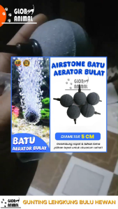 AIRSTONE BATU AERATOR BULAT BAKSO IMPORT HB-005 DIAMETER 5 CM