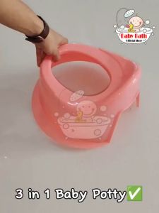 3 in 1 Kids Travel Potty Training Toilet Bowl Seat Set With Cover Shower Bath Mangkuk Tandas Budak For Children Kid Baby