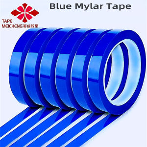 Vật nuôi màu xanh mala Băng biến áp cuộn dây động cơ điện tử tụ động cơ pin Lithium nhiệt độ cao và chịu lực ép cách nhiệt axit và kiềm cách nhiệt chống cháy bò mala băng độ nhớt cao không đánh dấu chiều dài 66M