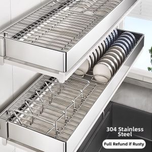 Wall-mounted Dish Drainer Rack