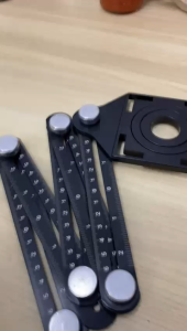 BOSSMAN BRAND SIX HOLE UNIVERSAL ANGLE RULER - BUR6