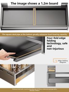 B&W | Wall-Mounted Space Saving Storage Rack