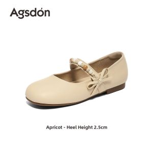 Agsdon | Mary Jane Flat Shoes New Summer