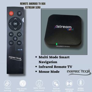 Remot Remote TRANSVISION XSTREAM & Android TV BOX DM12 by Tanaka