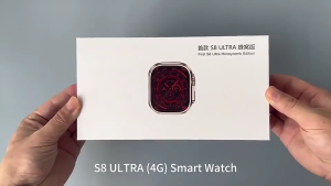 【4G SIM card】S8 Ultra smart watch with sim slot and wifi GS29 ultra 4G Android Smart Watch GPS Playstore Smartwatch for kids men woman RNGE