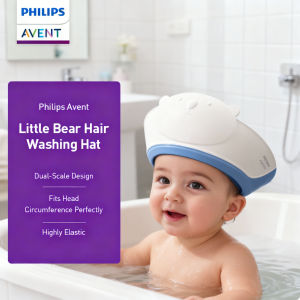 Avent | Avent Baby Shower Cap Waterproof Shampoo Cap For Children Adjustable Shower Bath Protection Cap Suitable For 6 Months Above