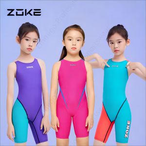 Zoke Girls Competitive Swimwear: A Quick-Drying & Breathable Training Swimsuit