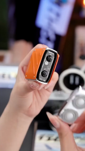 Efficient Shaving No Snagging-Rotary Dual-Ring Electric Shaver Razor/ Mini Portable Razor Shaver/ Mens Travel Shaver/ Waterproof Automatic Razor