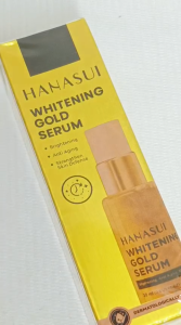 HANASUI Gold Serum Cerah Moisturizing Memutihkan Mencerahkan Kulit Glowing Bintik Hitam Anti Penuaan Dini 20ml XX379