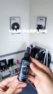 Synthlab Hair Powder & Hair Mist Volume Harum Package - Clay Pomade Waterbased untuk Pria dengan Sikat Lipat - Haircare