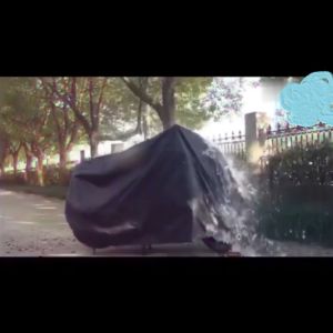 Black Waterproof Motorcycle Cover Motorbike Scooter Cover Rain Dust Protector Selimut Motor Penutup Motor penjagaan moto