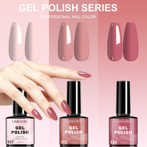 limegirl | LIMEGIRL 3pcs Gel Nail Polish Set White Red Black Series Vernis Semi-Permanent UV Gel Nail Art Varn Nail Polish Gel Kit