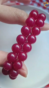Collection Grade Red Ruby Bracelet