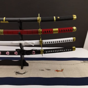 104cm Zoro Cosplay Wooden Sword Toy Roronoa Zoro 1:1 Japan Anime Cosplay Collection Props Toys Gifts