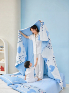Mercury | Hypoallergenic Antibacterial Cotton Knit Washable Summer Blanket