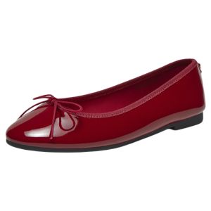 Joy & Peace | New Fall Flat Shoe Red Ballet Womens