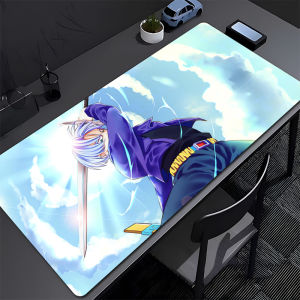 Bandai | Tấm Lót Chuột Chơi Game Chống Trượt Dragon Ball Trunks - Tấm Lót Bàn Làm Việc Lớn Bằng Cao Su Phụ Kiện Bàn Phím Anime Dành Cho Văn Phòng Và Game Thủ PC