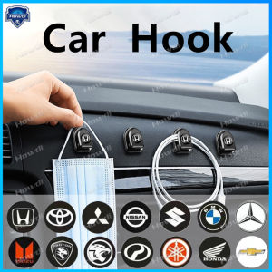 Car Hook Seat Hook Hanger Car Hook Mini Headrest Hanger with logo