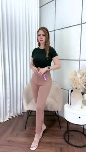 Celana Flare Pensil Scuba Premium / Celana Wanita Pensil Flare Terbaru