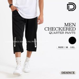 🇲🇾 DESINCE Men Jogger Pants Quarter Pants Quarter Jogging Seluar Suku Seluar Jogger Tiga Suku Seluar 3 Suku MP 028