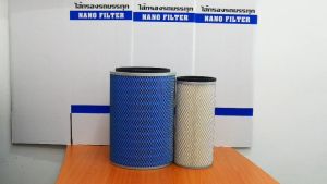 ไส้กรองอากาศ ไส้กรองนาโน Hino Mega Series500 ฮีโน่เมก้า ซีรี่ย์500 FM2P FM1A 320 344 38017801-3420P AM1862NN