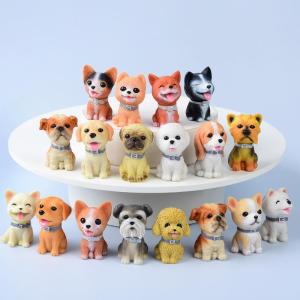 Cartoon Cute Dog Mini Resin Ornament