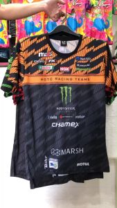 Monstor Chamex Moto racing team เสื้อทีมกีฬา เสื้อบอล แขนสั้น  ป้าย LP งานเกรดพรีเมี่ยม ผลิตโรงงานไทย