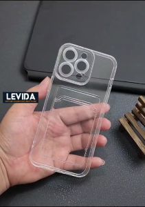 Iphone 15 Pro Iphone 15 Pro Max Clear Wallet Card Case Bening / Card Holder Kartu