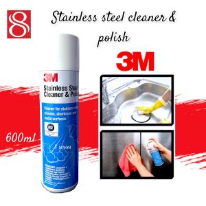 3M Stainless Steel cleaner & Polishes  Aerosol Spray 600g