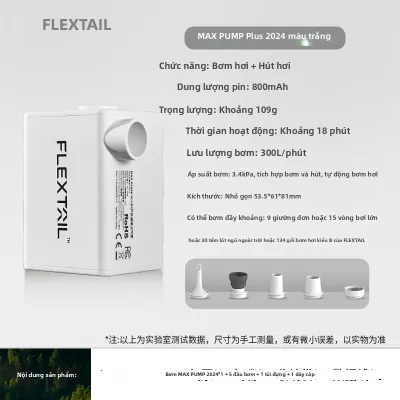 FLEXTAIL | Bơm Hơi Có Thể Bơm Và Xả Khí Dễ Mang Đi Cho Du Lịch