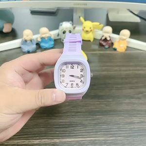 Square Korean Fashion Watch TOP SALE Hot Fashion korean watch for women / men Couple watch Candy Color Quartz wristwatch for Teen