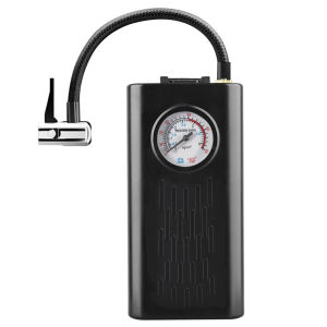 【New Arrival】 Handheld Electric Air Pump for Car and Bike Tires USB Rechargeable Portable Inflator with Auto Shut-Off Function