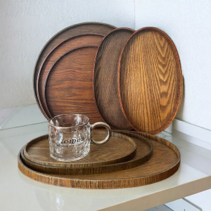 Creative Irregular Wooden Tray