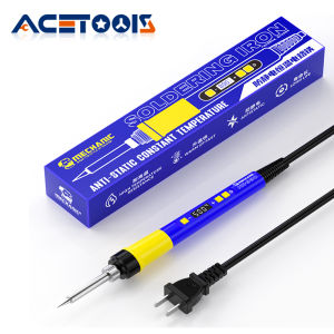 MECHANIC HK-990 Anti-static Thermostatic Soldering Iron 90W High Power Digital Display Rapid Heating Soldering Repair Tool Set