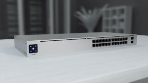 Ubiquiti Unifi 48 Port PoE Switch (48) GbE RJ45 Ports (4) 10G SFP+ Ports [Order Model:USW-48-POE] -1 YEAR WARRANTY