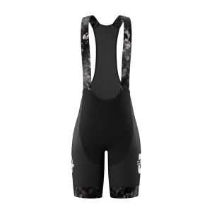 Yuqi Saykeep Black Team Suit Mens and Womens Same Summer Short-Sleeved Cycling Outfit Half Length Bicycle Suspenders