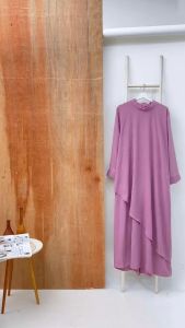 Gamis Jumbo Wanita LD 135 cm Model Terbaru Kekinian Koleksi Lebaran