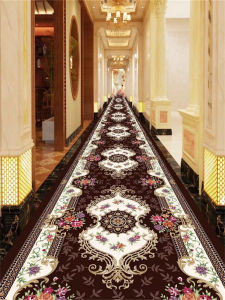 Hotel Carpet Corridor Aisle Commercial Fully Covered Large Area Classy Floor Mat Office Hotel Bedroom Soundproof Customization
