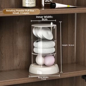 AOQILA | Bathroom Cabinet Organizer Cosmetic Lipstick Storage Box