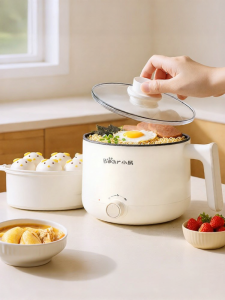 [China Plug Adapter Needed] Bear | Multifunction Nonstick Electric Cooking Pot
