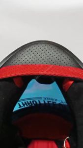 Busa Helm Chin Pad Dagu Universal Full Face Model U dan V List Merah Biru Hitam Chinguard Chin Guard