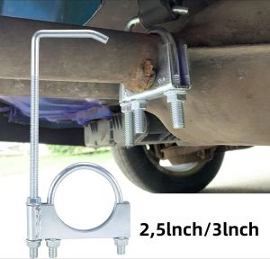 Móc Kẹp Ống Xả Ô Tô 25 Inch Có Móc Treo Kẹp Hỗ Trợ Bộ Giảm Âm Phía Sau Cho Hệ Thống Xả Xe