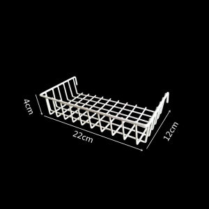 Ins Home Wall Decoration Iron Grid Decor Frame Hanging Rack Wall Display Art Storage Basket DIY Iron Grid Flower Pot Hang Shelf