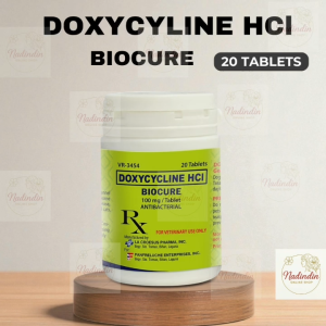 Biocure Doxy for dogs and cats 5PCS/ (20PCS) 1BOTTLE