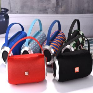 T&G TG-509 Bluetooth V4.2 Stereo Bass Big Speaker support TF Card USB AUX In and FM Radio Function