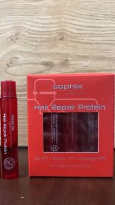 Huyết thanh phục hồi tóc hư tổn nặng và nát Protein Sophia Hàn Quốc 10 ốngx13ml