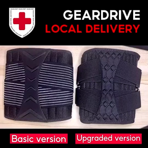 Upgraded Ergonomic Back Support Belt Dual Spring Steel Plate Lumbar Brace for Lower Back Pain Relief Breathable Non-Slip Waist Trainer for Men Women Perfect for Long Sitting Weight Lifting Hiking Posture Correction Daily Use